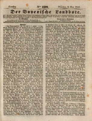 Der Bayerische Landbote Samstag 8. Mai 1841