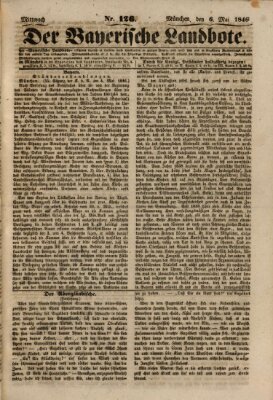 Der Bayerische Landbote Mittwoch 6. Mai 1846