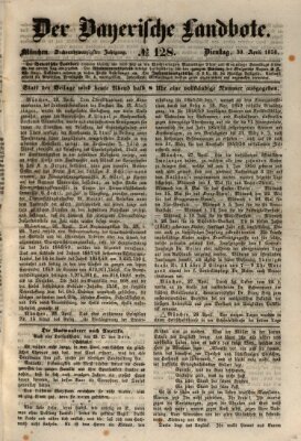 Der Bayerische Landbote Dienstag 30. April 1850