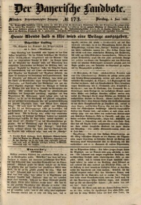 Der Bayerische Landbote Dienstag 4. Juni 1850