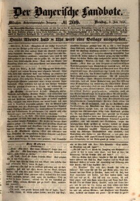 Der Bayerische Landbote Dienstag 9. Juli 1850