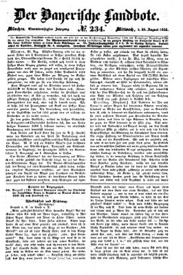 Der Bayerische Landbote Mittwoch 22. August 1855