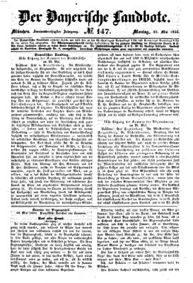 Der Bayerische Landbote Montag 26. Mai 1856