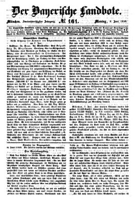 Der Bayerische Landbote Montag 9. Juni 1856