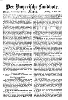 Der Bayerische Landbote Dienstag 2. September 1856