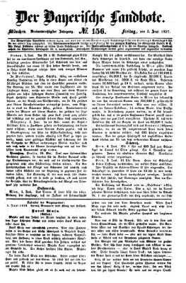 Der Bayerische Landbote Freitag 5. Juni 1857