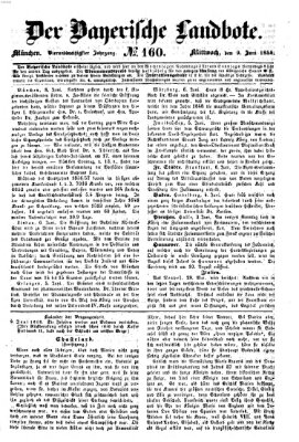 Der Bayerische Landbote Mittwoch 9. Juni 1858