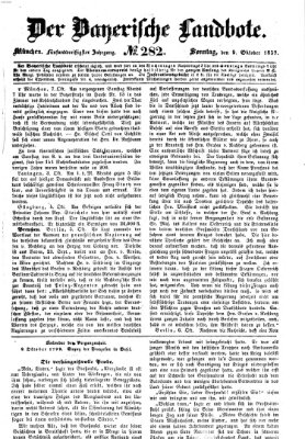 Der Bayerische Landbote Sonntag 9. Oktober 1859