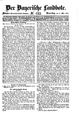 Der Bayerische Landbote Donnerstag 2. Mai 1861