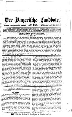 Der Bayerische Landbote Mittwoch 4. Juli 1866