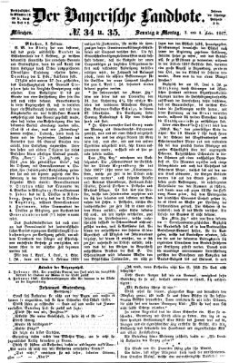 Der Bayerische Landbote Sonntag 3. Februar 1867