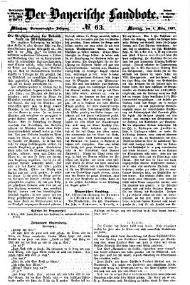 Der Bayerische Landbote Montag 4. März 1867