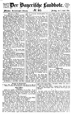 Der Bayerische Landbote Freitag 5. April 1867