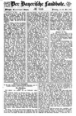 Der Bayerische Landbote Sonntag 26. Mai 1867