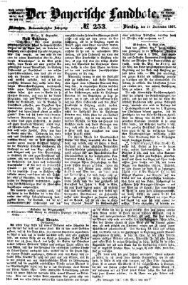 Der Bayerische Landbote Dienstag 10. September 1867