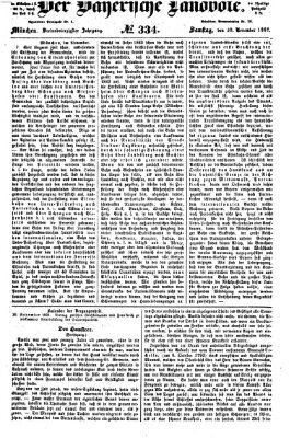 Der Bayerische Landbote Samstag 30. November 1867