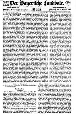 Der Bayerische Landbote Mittwoch 18. Dezember 1867