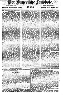 Der Bayerische Landbote Samstag 21. Dezember 1867