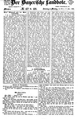 Der Bayerische Landbote Montag 17. Februar 1868