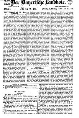 Der Bayerische Landbote Sonntag 16. Februar 1868