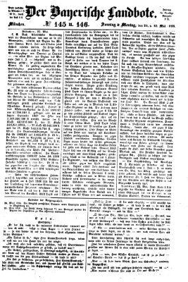 Der Bayerische Landbote Montag 25. Mai 1868