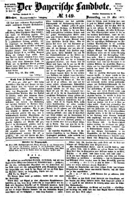 Der Bayerische Landbote Donnerstag 28. Mai 1868