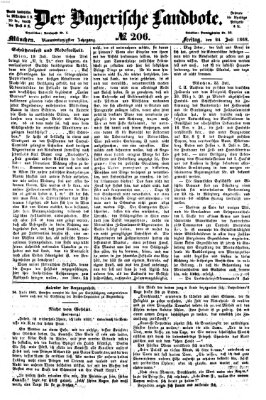 Der Bayerische Landbote Freitag 24. Juli 1868