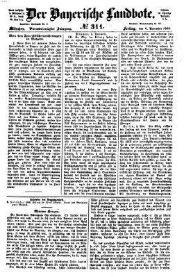 Der Bayerische Landbote Freitag 6. November 1868