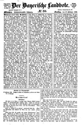 Der Bayerische Landbote Samstag 27. Februar 1869