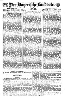 Der Bayerische Landbote Mittwoch 10. März 1869