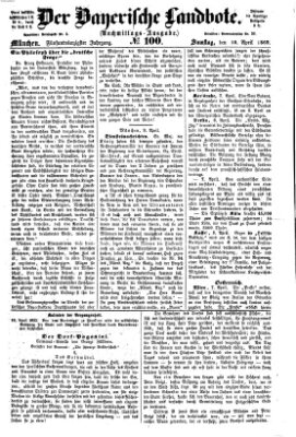 Der Bayerische Landbote Samstag 10. April 1869