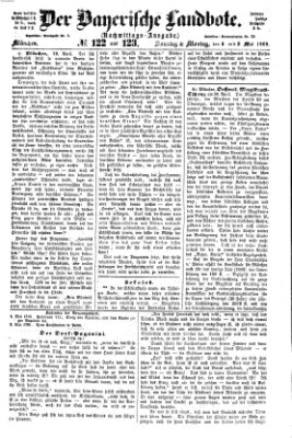 Der Bayerische Landbote Sonntag 2. Mai 1869