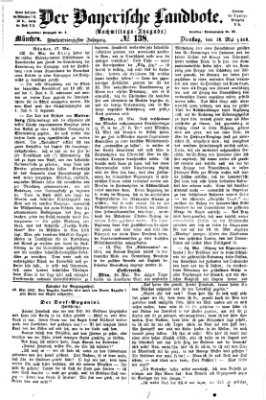 Der Bayerische Landbote Dienstag 18. Mai 1869