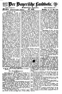 Der Bayerische Landbote Samstag 22. Mai 1869