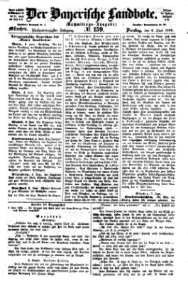 Der Bayerische Landbote Dienstag 8. Juni 1869