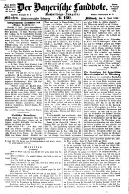 Der Bayerische Landbote Mittwoch 9. Juni 1869