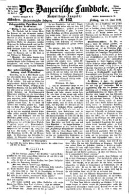 Der Bayerische Landbote Freitag 11. Juni 1869