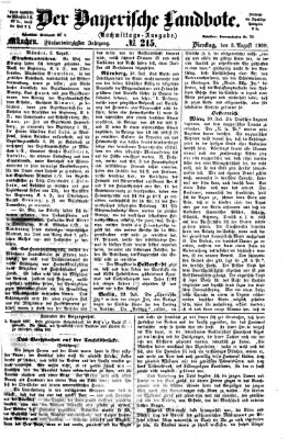 Der Bayerische Landbote Dienstag 3. August 1869