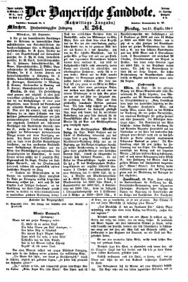 Der Bayerische Landbote Dienstag 21. September 1869