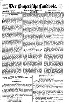 Der Bayerische Landbote Dienstag 2. November 1869