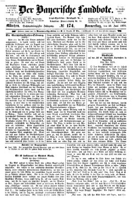 Der Bayerische Landbote Donnerstag 23. Juni 1870