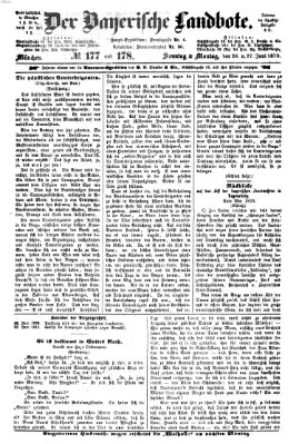 Der Bayerische Landbote Sonntag 26. Juni 1870