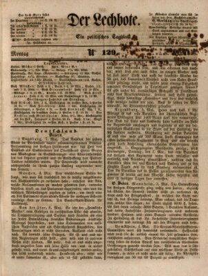 Der Lechbote Montag 8. Mai 1848