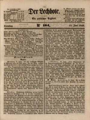 Der Lechbote Dienstag 13. Juni 1848