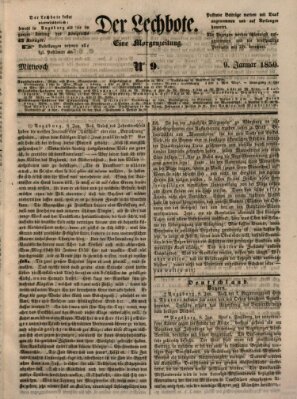 Der Lechbote Mittwoch 9. Januar 1850