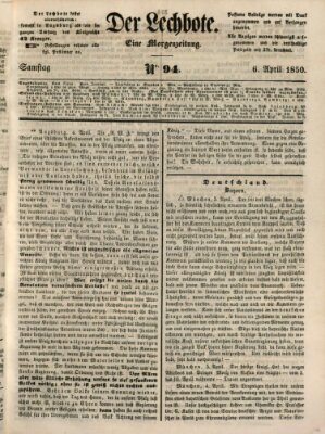 Der Lechbote Samstag 6. April 1850