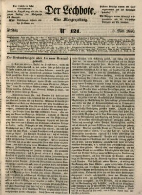 Der Lechbote Freitag 3. Mai 1850