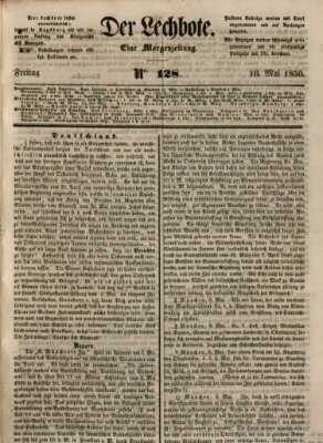 Der Lechbote Freitag 10. Mai 1850