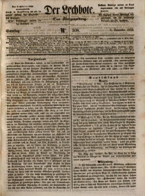 Der Lechbote Samstag 9. November 1850