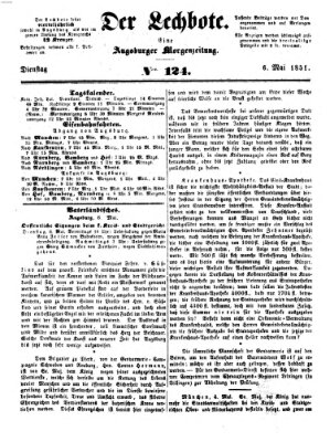 Der Lechbote Dienstag 6. Mai 1851